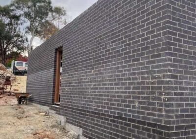 Detailed architectural brickwork with premium finishes