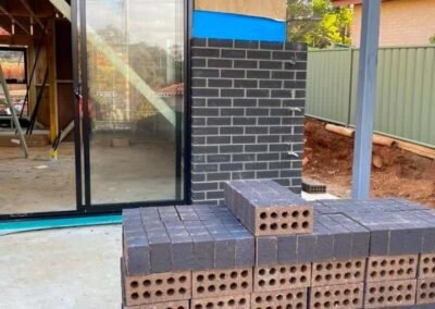 Quality blocklaying completed for a commercial project