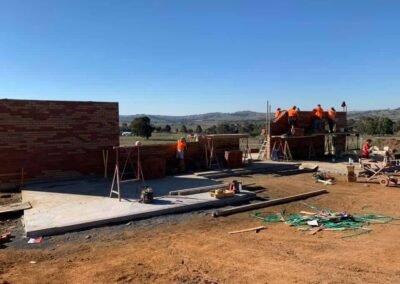 Commercial bricklaying project completed by Tapped Out Brick & Blocklaying in Canberra